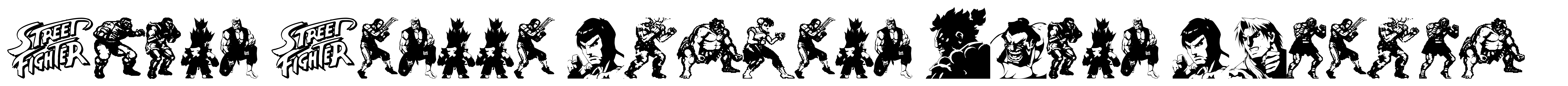 Super Street Fighter Hyper Fonting