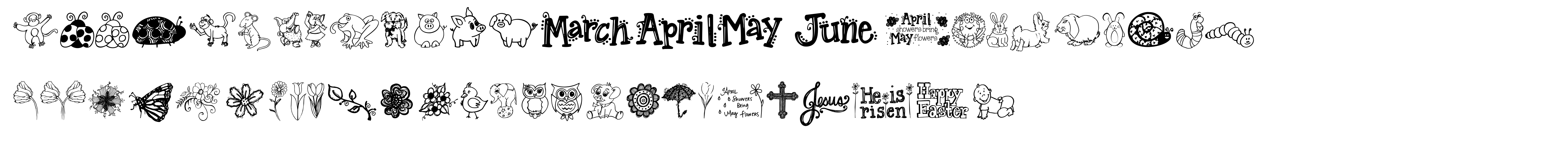 Janda Spring Doodles