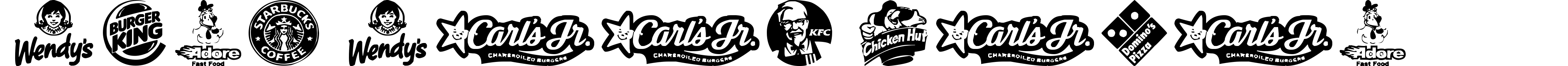 Fast Food logos