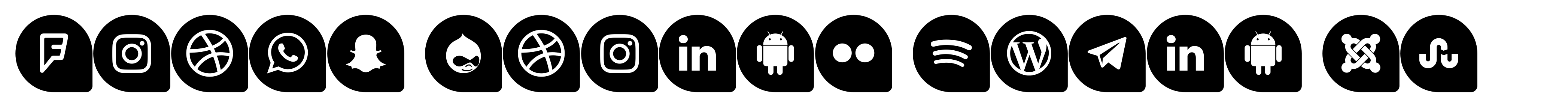 Icons Social Media 13