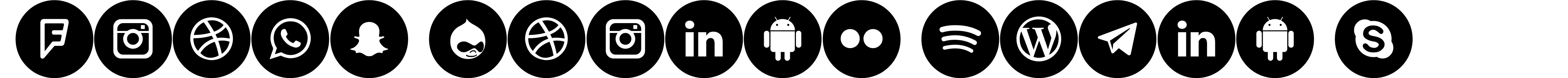 Icons Social Media 6