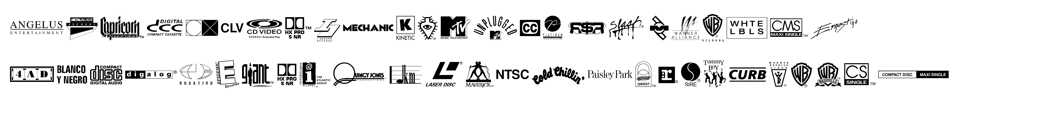 Warner Logo Font Nine