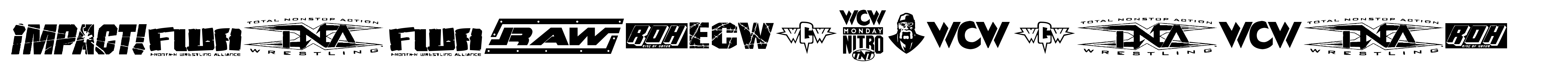 Pro Wrestling Logos