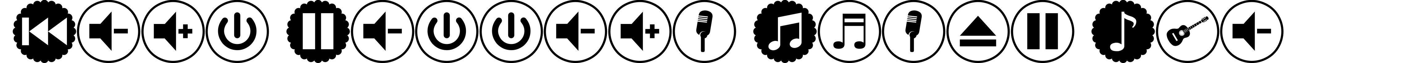 Font Bottons Music Pro