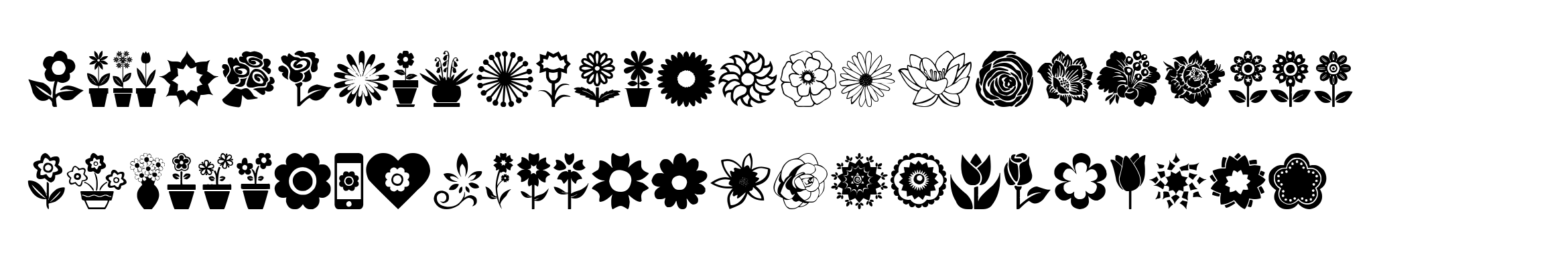 Flower Icons