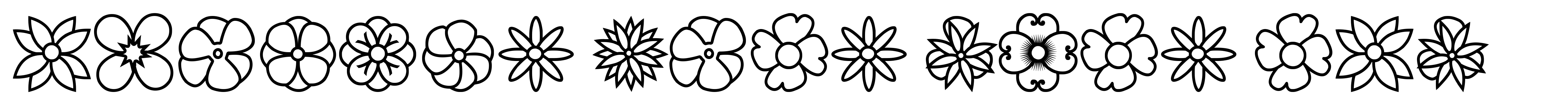 Flowers Dots Bats TFB