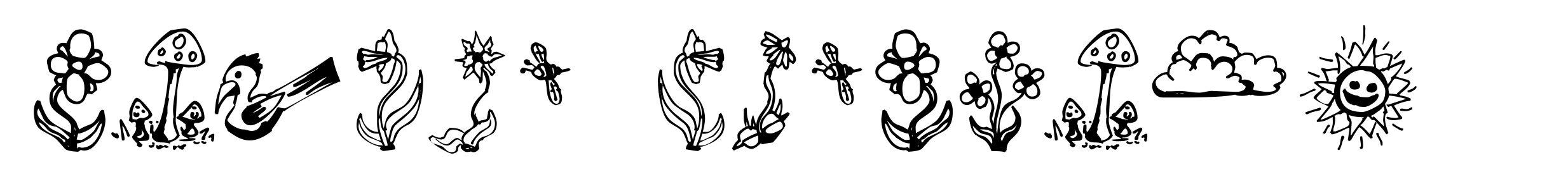 Garden Dingbats