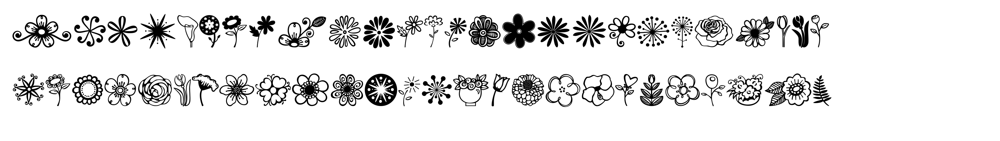Janda Flower Doodles