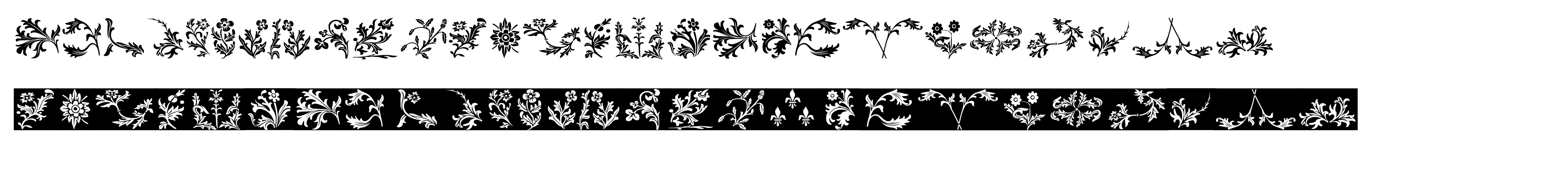 YY Old English Dingbats