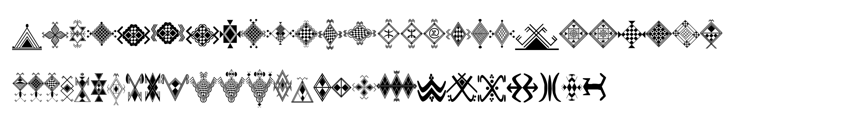 Amazigh Motifs
