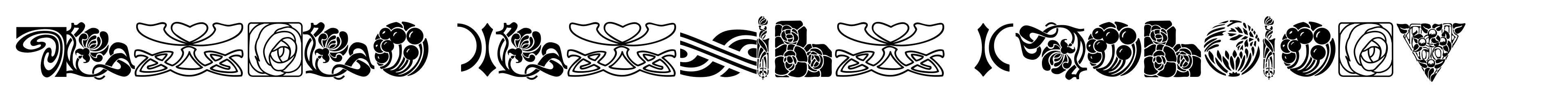 Bouton Nouveau Ornaments