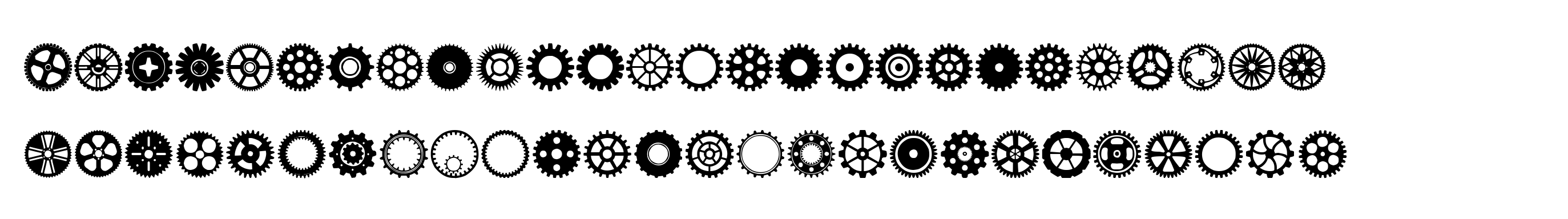 Gears Icons