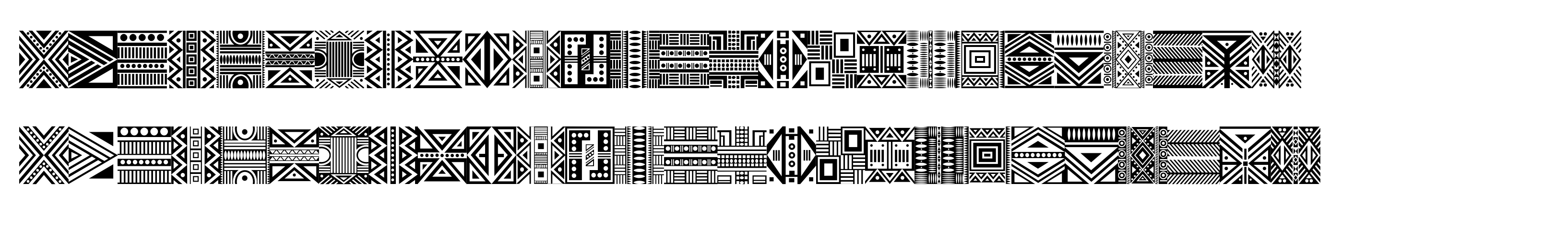 Haus Ethnik Dingbats