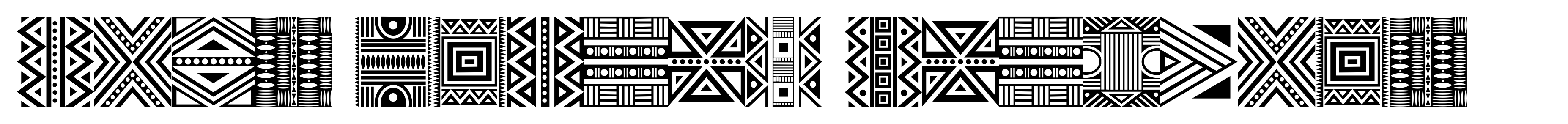 Haus Ethnik Dingbats