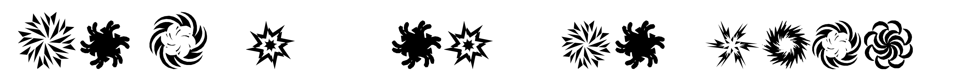 In The Zone Dingbats 