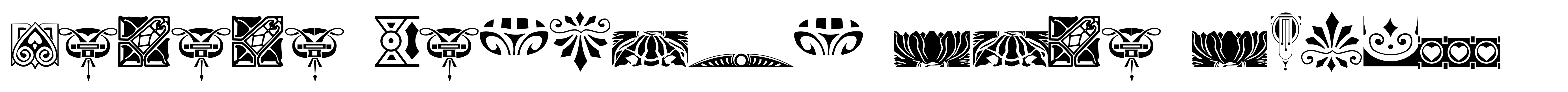 Rococo Nouveau Deco Dings