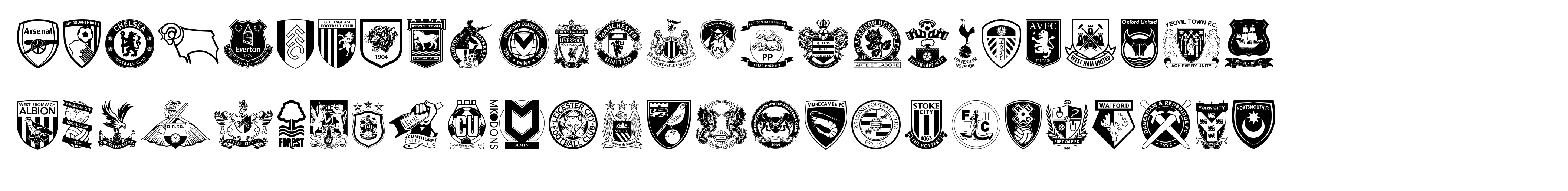 English Football Club Badges