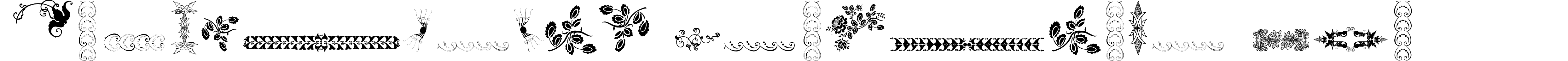 Unpublished Ornaments Two