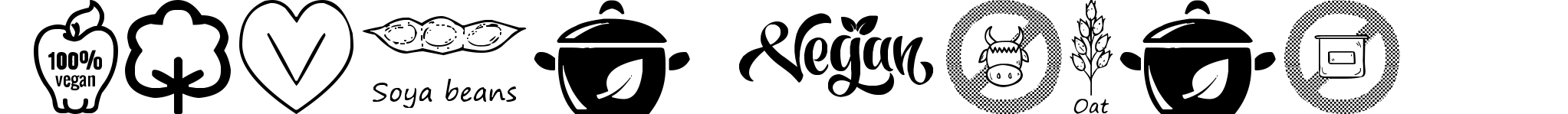 Vegan Icons