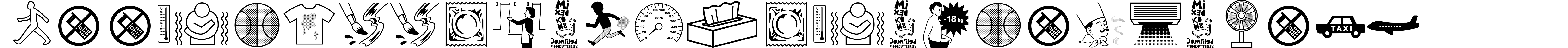 Woodcutter Mixed Icons vol2