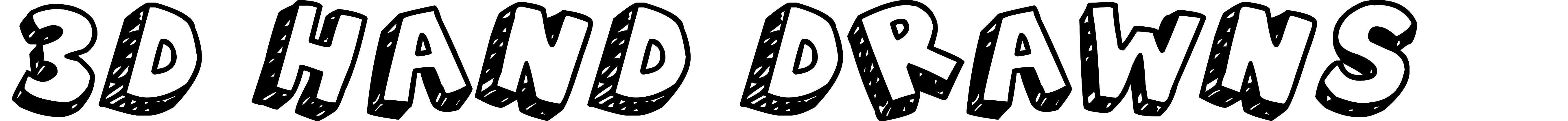 3D Hand Drawns