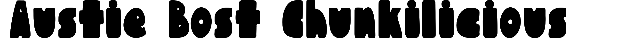 Austie Bost Chunkilicious