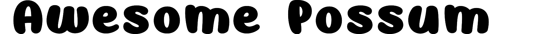 Awesome Possum