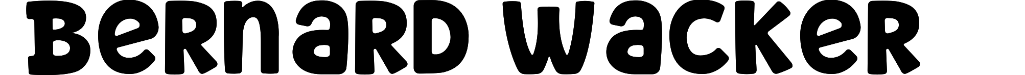 Bernard Wacker