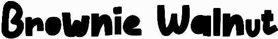 Brownie Walnut