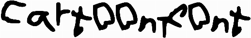 Cartoonfont