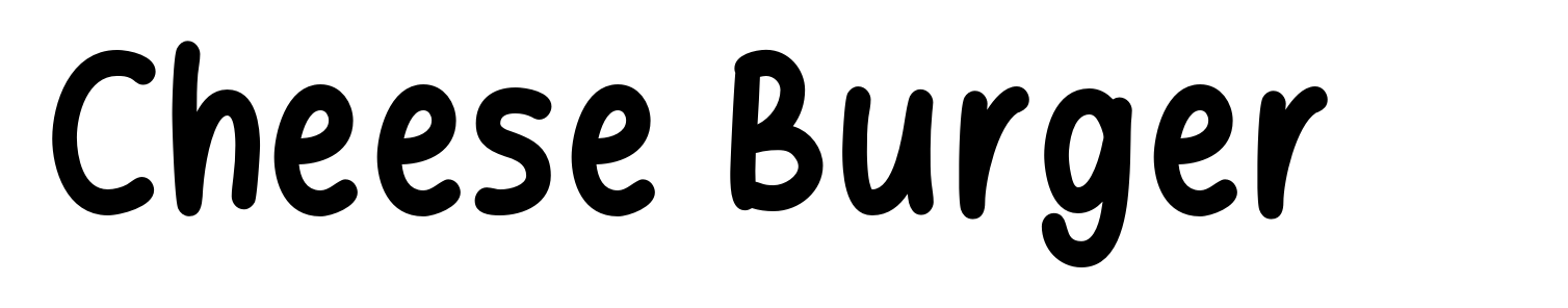 Cheese Burger