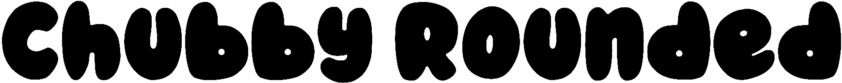 Chubby Rounded