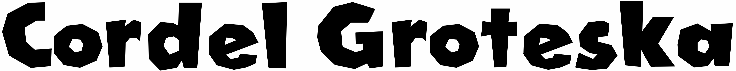 Cordel Groteska