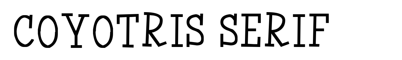 Coyotris Serif