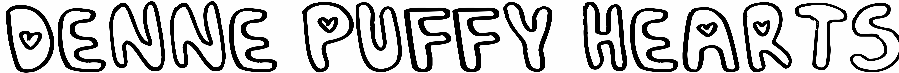 Denne Puffy Hearts