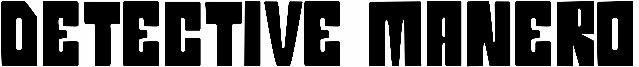 Detective Manero