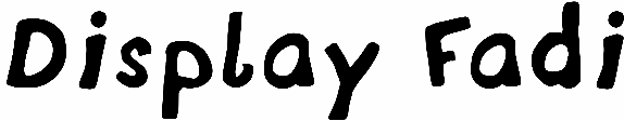 Display Fadi
