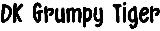 DK Grumpy Tiger