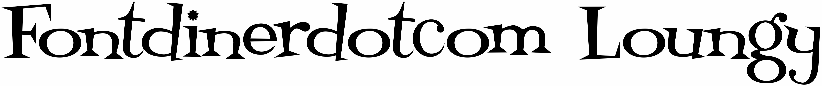Fontdinerdotcom Loungy