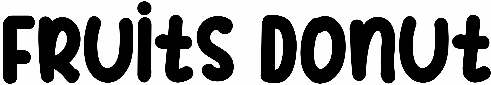 Fruits Donut