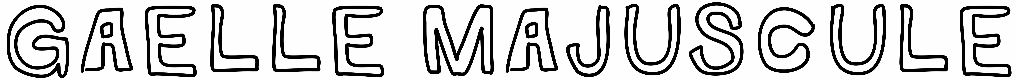 Gaelle Majuscule