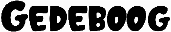 Gedeboog