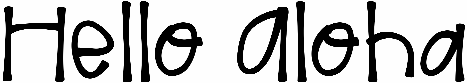 Hello Aloha