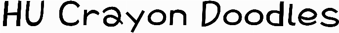 HU Crayon Doodles