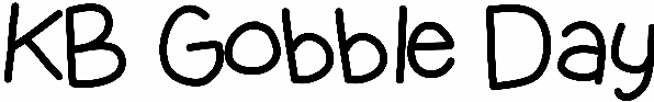 KB Gobble Day
