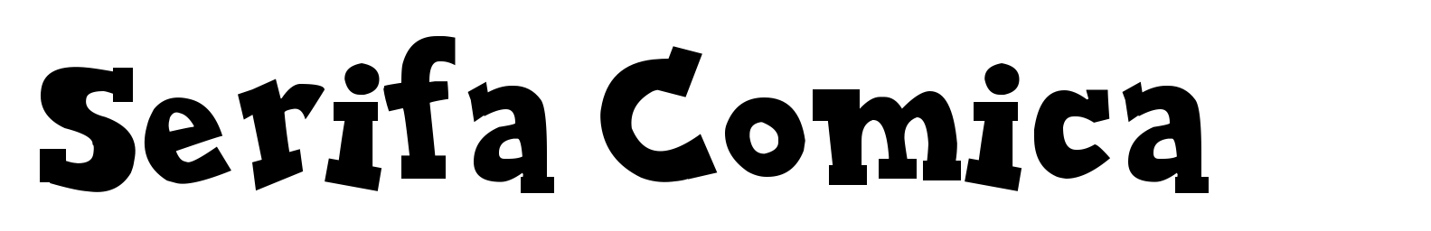 Serifa Comica