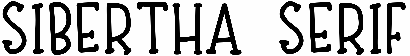 Sibertha Serif