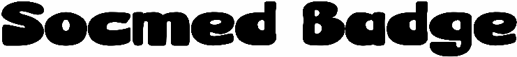 Socmed Badge