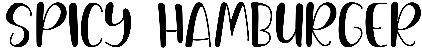 Spicy Hamburger