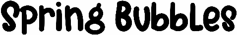 Spring Bubbles